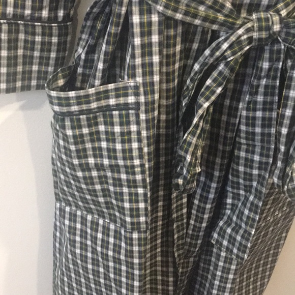 BOTTOMS OUT Men’s Woven Shawl Collar Robe - Picture 4 of 12